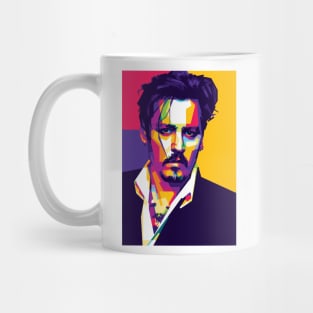 Johnny Depp WPAP Mug